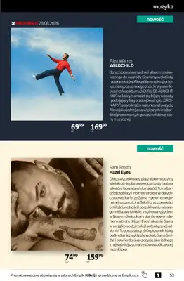 Empik - gazetka promocyjna Tom kultury: muzyka od środy 26.08 do wtorku 08.09 - strona 4