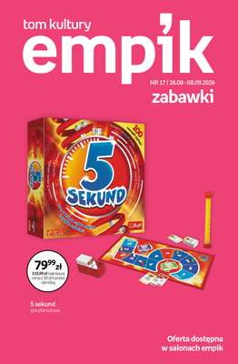 Empik - gazetka promocyjna Tom kultury: zabawki od środy 26.08 do wtorku 08.09