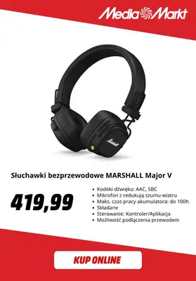 Media Markt - gazetka promocyjna Słuchawki bezprzewodowe w super cenach! od środy 26.08 do niedzieli 06.09 - strona 10