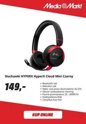 Media Markt - gazetka promocyjna Słuchawki bezprzewodowe w super cenach! od środy 26.08 do niedzieli 06.09 - strona 5