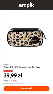 Empik - gazetka promocyjna Artykuły szkolne - promocja! od środy 26.08 do poniedziałku 31.08 - strona 4