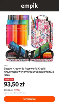 Empik - gazetka promocyjna Artykuły szkolne - promocja! od środy 26.08 do poniedziałku 31.08 - strona 7