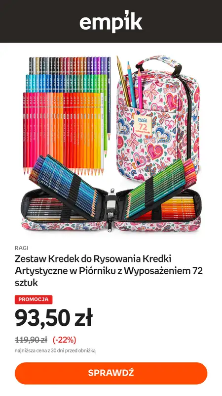 Empik - gazetka promocyjna Artykuły szkolne - promocja! od środy 26.08 do poniedziałku 31.08 - strona 7