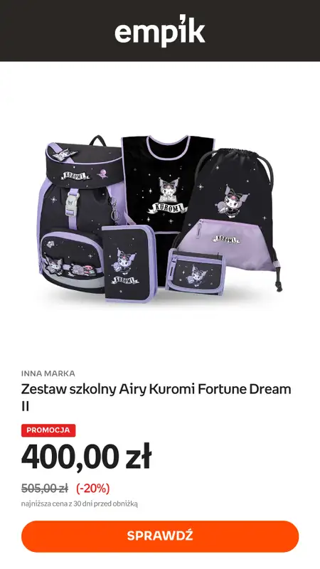 Empik - gazetka promocyjna Artykuły szkolne - promocja! od środy 26.08 do poniedziałku 31.08 - strona 13