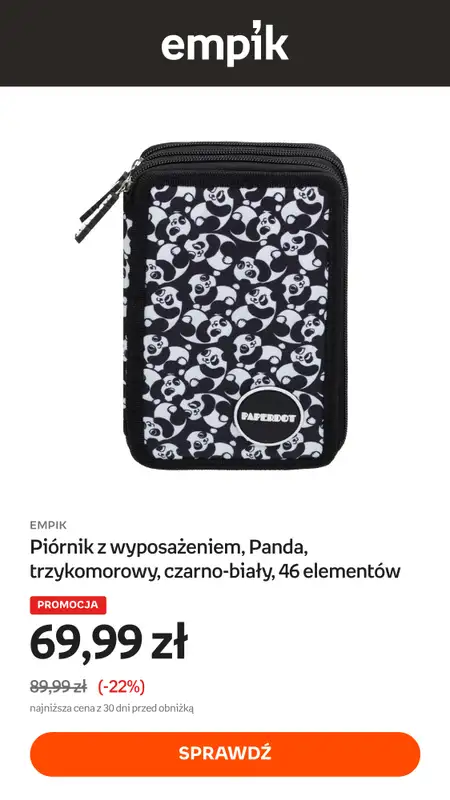 Empik - gazetka promocyjna Artykuły szkolne - promocja! od środy 26.08 do poniedziałku 31.08 - strona 3