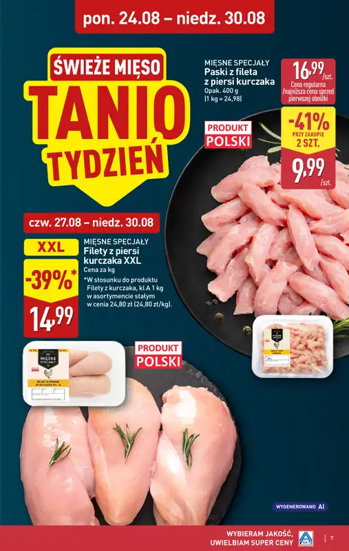 Aldi - gazetka promocyjna Pełny katalog! od poniedziałku 24.08 do niedzieli 30.08 - strona 7