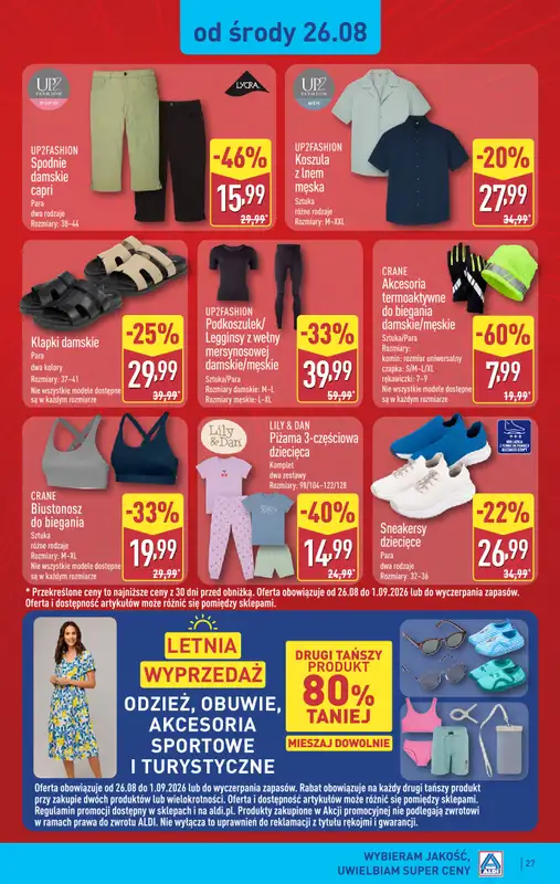 Aldi - gazetka promocyjna Pełny katalog! od poniedziałku 24.08 do niedzieli 30.08 - strona 27