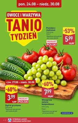 Aldi - gazetka promocyjna Pełny katalog! od poniedziałku 24.08 do niedzieli 30.08 - strona 6