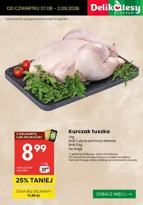 Delikatesy Centrum - gazetka promocyjna Produkty na OBIAD - sprawdź promocje! od czwartku 27.08 do środy 02.09 - strona 5