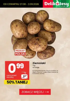 Delikatesy Centrum - gazetka promocyjna Produkty na OBIAD - sprawdź promocje! od czwartku 27.08 do środy 02.09 - strona 2