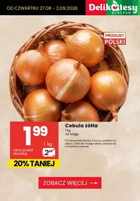 Delikatesy Centrum - gazetka promocyjna Produkty na OBIAD - sprawdź promocje! od czwartku 27.08 do środy 02.09 - strona 9