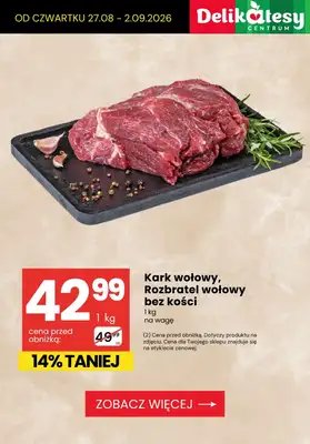 Delikatesy Centrum - gazetka promocyjna Produkty na OBIAD - sprawdź promocje! od czwartku 27.08 do środy 02.09 - strona 4