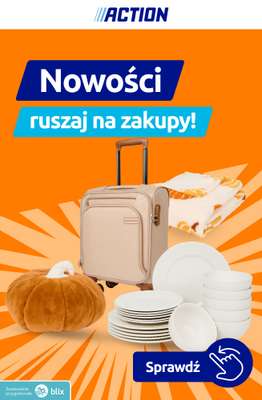 Action - gazetka promocyjna Nowości w Action! od czwartku 27.08 do wtorku 01.09