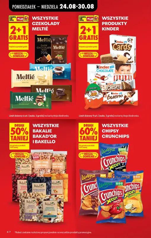 Biedronka - gazetka promocyjna Od poniedziałku od poniedziałku 24.08 do niedzieli 30.08 - strona 14