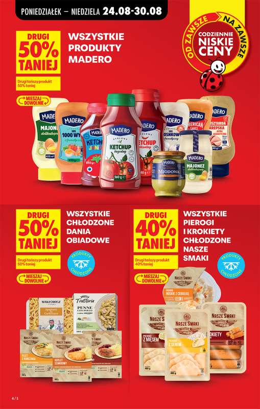 Biedronka - gazetka promocyjna Od poniedziałku od poniedziałku 24.08 do niedzieli 30.08 - strona 12