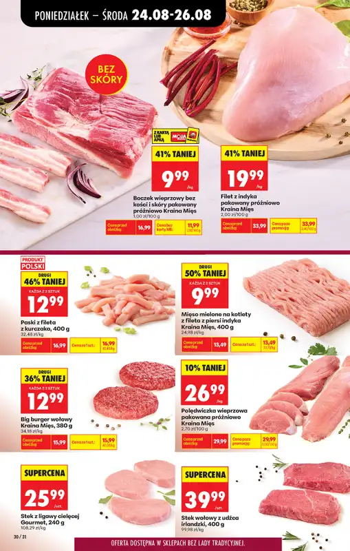 Biedronka - gazetka promocyjna Od poniedziałku od poniedziałku 24.08 do niedzieli 30.08 - strona 48