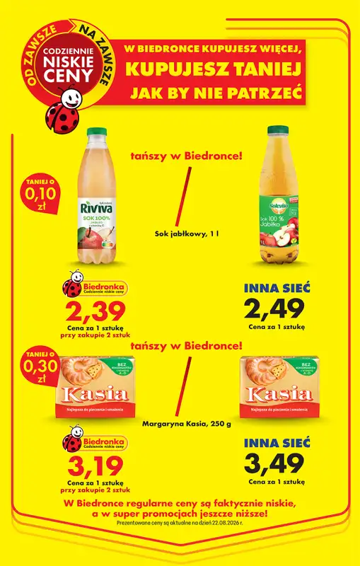 Biedronka - gazetka promocyjna Od poniedziałku   - strona 3