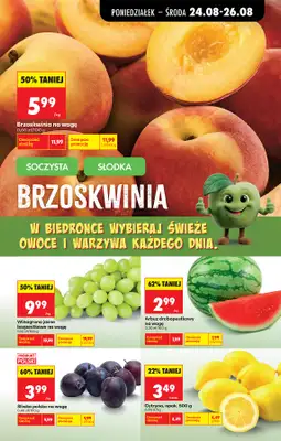 Biedronka - gazetka promocyjna Od poniedziałku od poniedziałku 24.08 do niedzieli 30.08 - strona 43