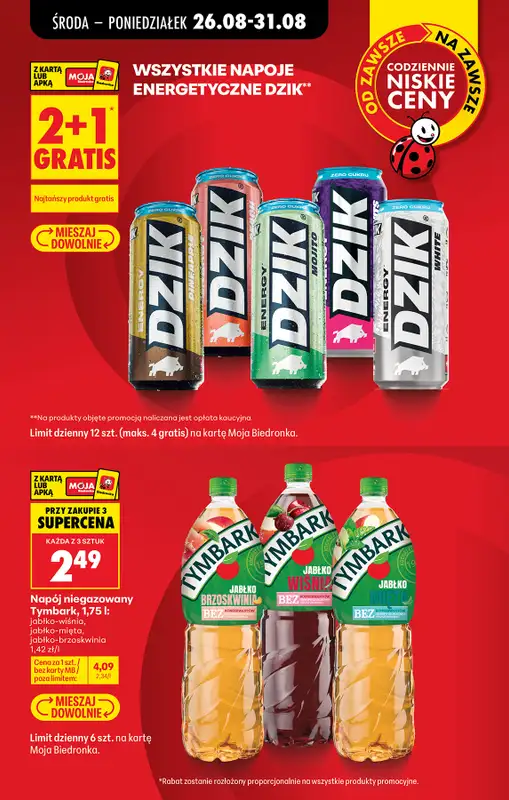 Biedronka - gazetka promocyjna Od poniedziałku od poniedziałku 24.08 do niedzieli 30.08 - strona 19