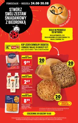 Biedronka - gazetka promocyjna Od poniedziałku od poniedziałku 24.08 do niedzieli 30.08 - strona 60