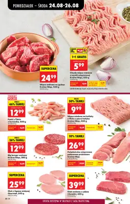 Biedronka - gazetka promocyjna Od poniedziałku, Z ladą tradycyjną od poniedziałku 24.08 do niedzieli 30.08 - strona 50