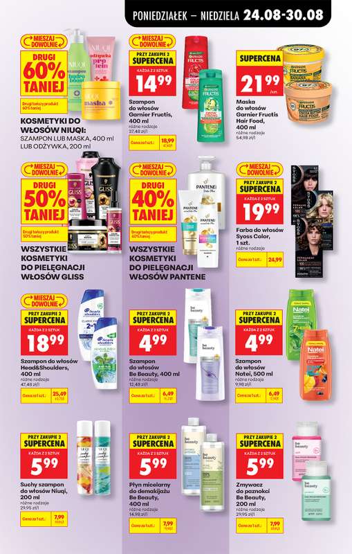Biedronka - gazetka promocyjna Od poniedziałku, Z ladą tradycyjną od poniedziałku 24.08 do niedzieli 30.08 - strona 89