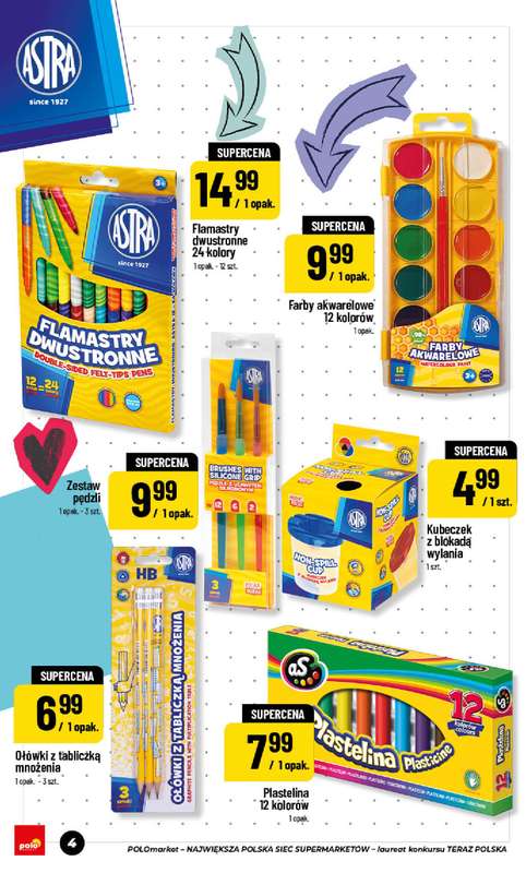 POLOmarket - gazetka promocyjna Katalog Back to School od piątku 24.07 do czwartku 10.09 - strona 4