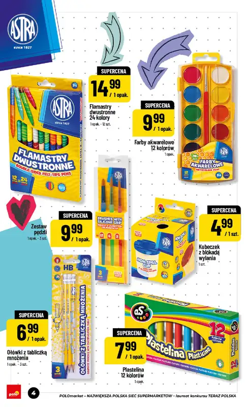 POLOmarket - gazetka promocyjna Katalog Back to School od piątku 24.07 do czwartku 10.09 - strona 4