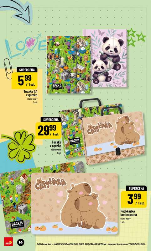 POLOmarket - gazetka promocyjna Katalog Back to School od piątku 24.07 do czwartku 10.09 - strona 14