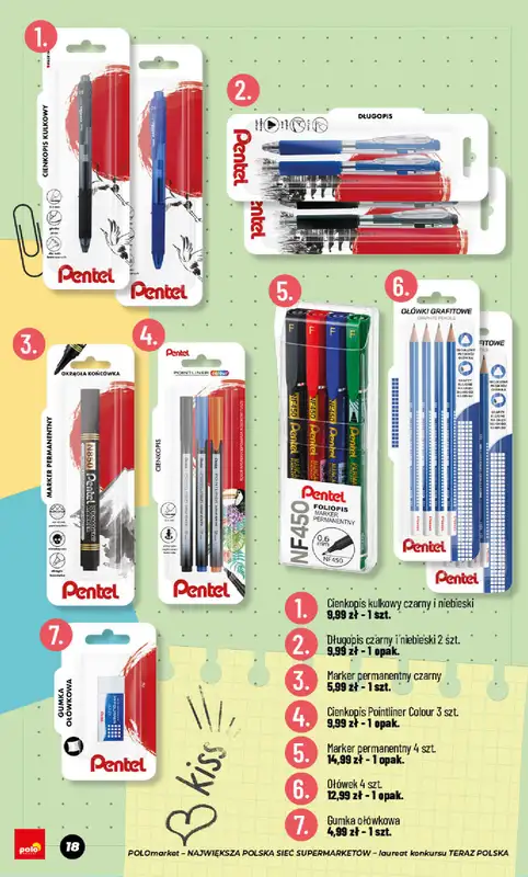POLOmarket - gazetka promocyjna Katalog Back to School od piątku 24.07 do czwartku 10.09 - strona 18