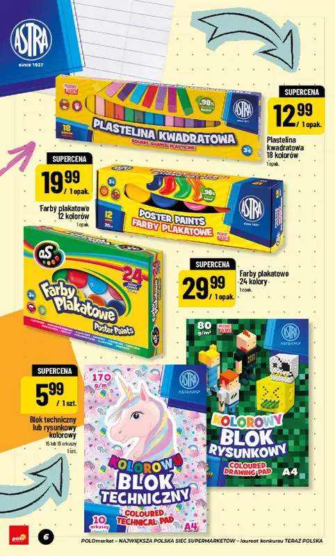 POLOmarket - gazetka promocyjna Katalog Back to School od piątku 24.07 do czwartku 10.09 - strona 6