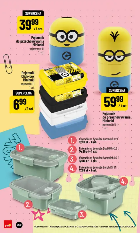 POLOmarket - gazetka promocyjna Katalog Back to School od piątku 24.07 do czwartku 10.09 - strona 22