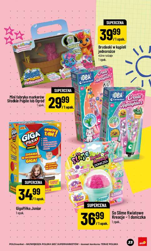 POLOmarket - gazetka promocyjna Katalog Back to School od piątku 24.07 do czwartku 10.09 - strona 23