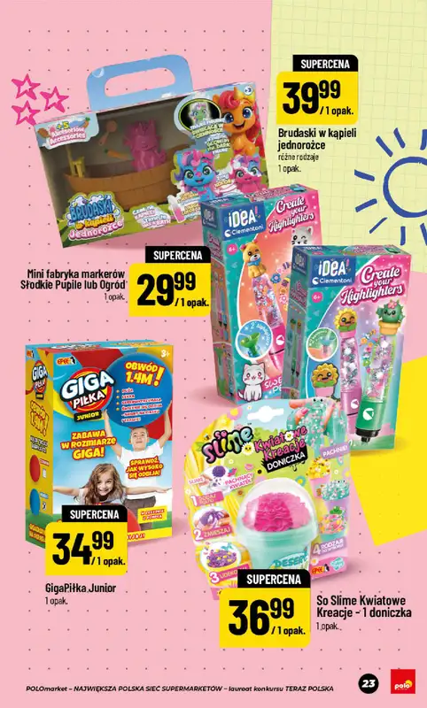 POLOmarket - gazetka promocyjna Katalog Back to School od piątku 24.07 do czwartku 10.09 - strona 23