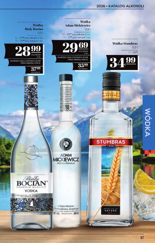 POLOmarket - gazetka promocyjna Katalog alkoholi  do środy 09.09 - strona 17