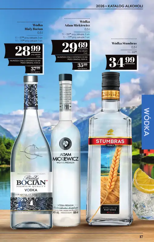 POLOmarket - gazetka promocyjna Katalog alkoholi  do środy 09.09 - strona 17