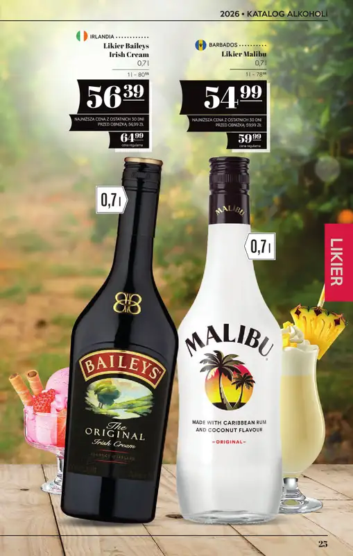 POLOmarket - gazetka promocyjna Katalog alkoholi  do środy 09.09 - strona 25