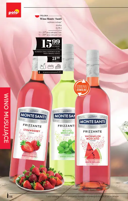 POLOmarket - gazetka promocyjna Katalog alkoholi  do środy 09.09 - strona 14