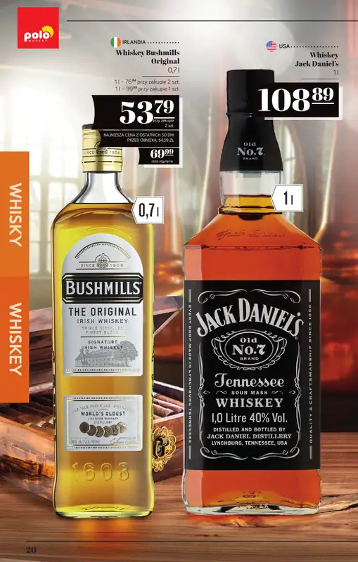 POLOmarket - gazetka promocyjna Katalog alkoholi  do środy 09.09 - strona 20