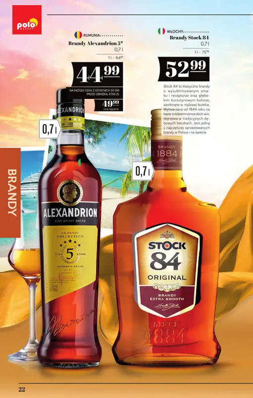 POLOmarket - gazetka promocyjna Katalog alkoholi  do środy 09.09 - strona 22