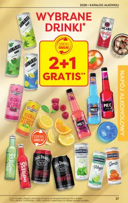 POLOmarket - gazetka promocyjna Katalog alkoholi  do środy 09.09 - strona 27