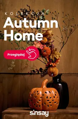 Sinsay - gazetka promocyjna Kolekcja AUTUMN HOME od środy 26.08 