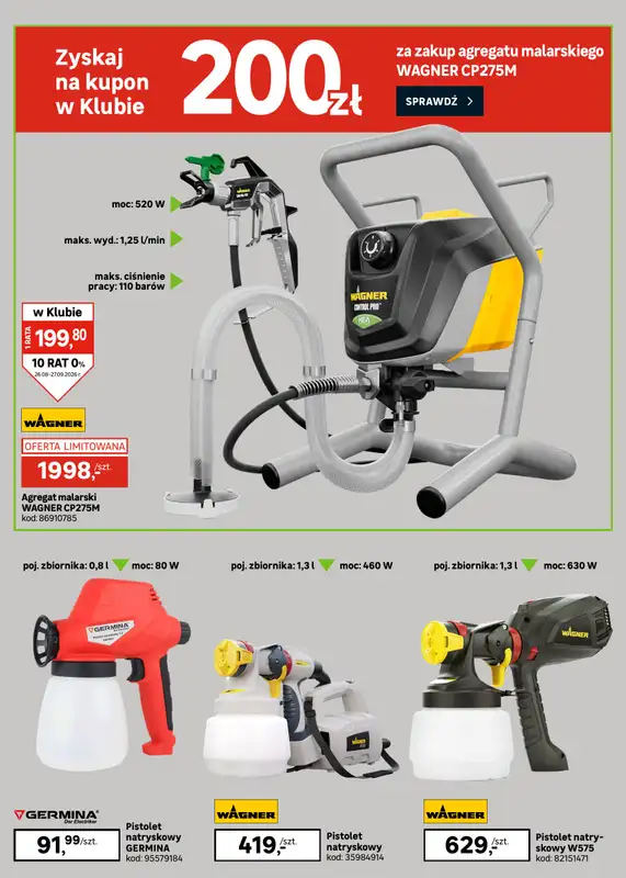 Leroy Merlin - gazetka promocyjna Katalog Hity dla fachowców od środy 26.08 do niedzieli 27.09 - strona 20