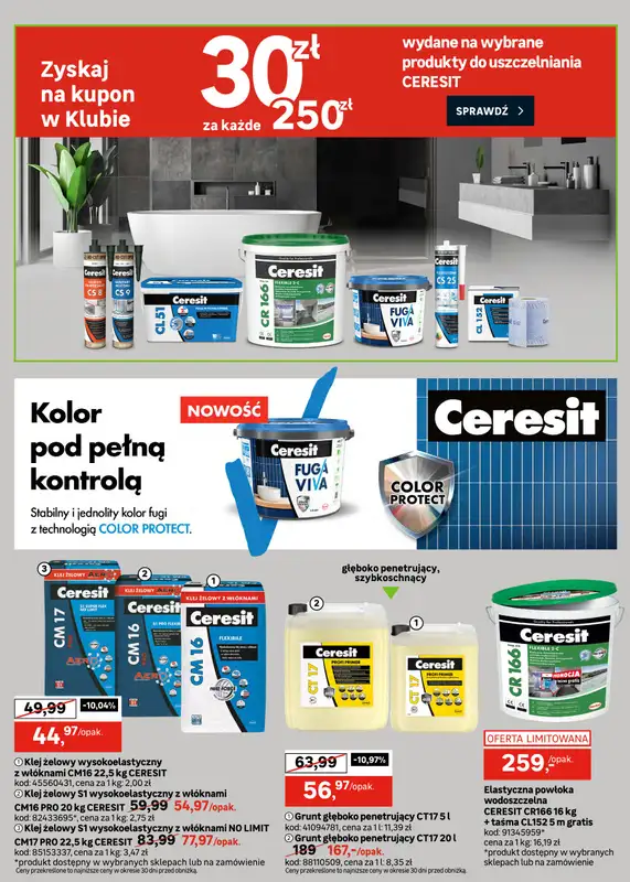 Leroy Merlin - gazetka promocyjna Katalog Hity dla fachowców od środy 26.08 do niedzieli 27.09 - strona 30