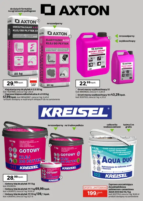Leroy Merlin - gazetka promocyjna Katalog Hity dla fachowców od środy 26.08 do niedzieli 27.09 - strona 32
