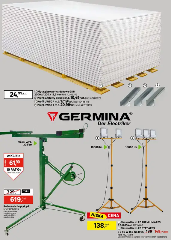 Leroy Merlin - gazetka promocyjna Katalog Hity dla fachowców od środy 26.08 do niedzieli 27.09 - strona 34