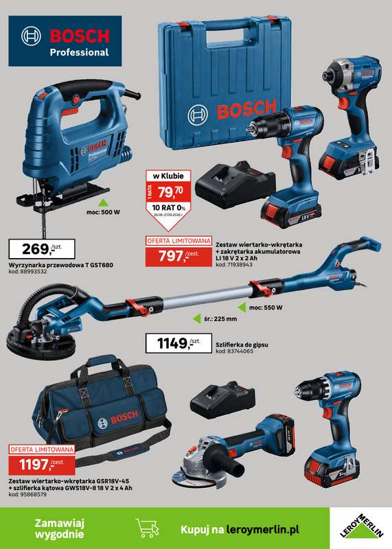 Leroy Merlin - gazetka promocyjna Katalog Hity dla fachowców od środy 26.08 do niedzieli 27.09 - strona 5