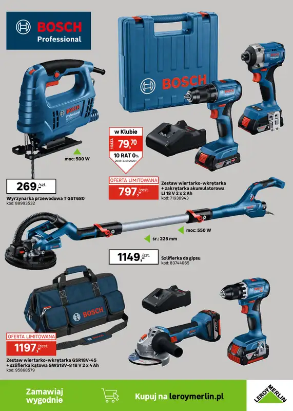 Leroy Merlin - gazetka promocyjna Katalog Hity dla fachowców od środy 26.08 do niedzieli 27.09 - strona 5