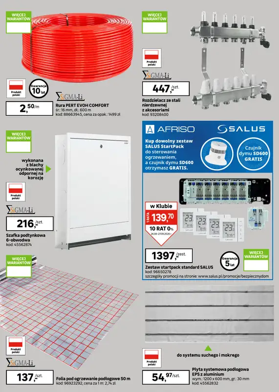 Leroy Merlin - gazetka promocyjna Katalog Hity dla fachowców od środy 26.08 do niedzieli 27.09 - strona 16