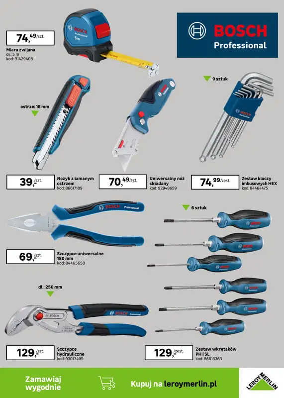 Leroy Merlin - gazetka promocyjna Katalog Hity dla fachowców od środy 26.08 do niedzieli 27.09 - strona 11